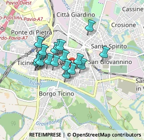 Mappa Via Morazzone, 27100 Pavia PV, Italia (0.6515)