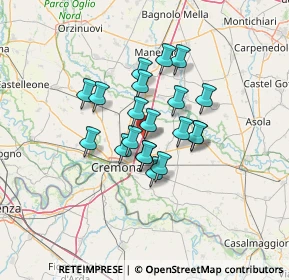 Mappa Via Bruno Buozzi, 26043 Persico Dosimo CR, Italia (9.489)