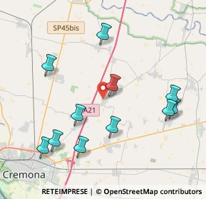 Mappa Via Bruno Buozzi, 26043 Persico Dosimo CR, Italia (4.33364)