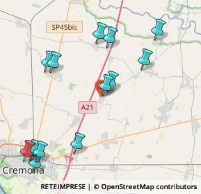 Mappa Via Bruno Buozzi, 26043 Persico Dosimo CR, Italia (4.81692)