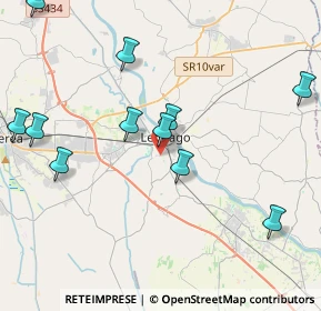 Mappa Via Fratelli Kennedy, 37045 Legnago VR, Italia (4.9275)