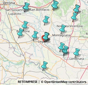 Mappa Via Fratelli Kennedy, 37045 Legnago VR, Italia (17.121)