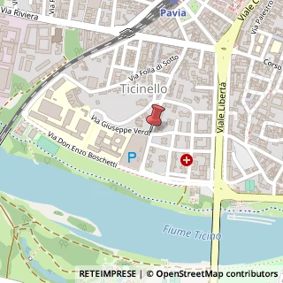 Mappa Via Gaspare Cavallini,  19, 27100 Pavia, Pavia (Lombardia)