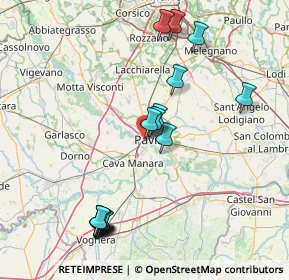 Mappa Via Cristoforo Colombo, 27100 Pavia PV, Italia (17.32412)