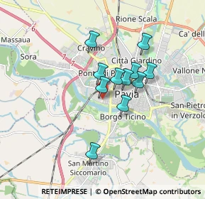 Mappa Via Cristoforo Colombo, 27100 Pavia PV, Italia (1.25)