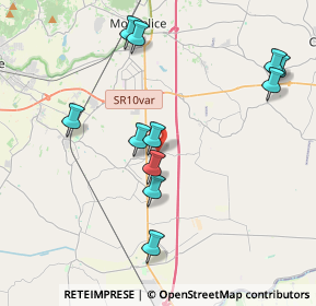 Mappa Via Arzere, 35047 Solesino PD, Italia (4.13364)