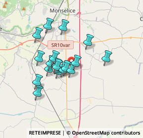 Mappa Via Arzere, 35047 Solesino PD, Italia (2.80611)