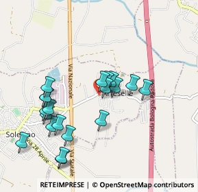 Mappa Via Arzere, 35047 Solesino PD, Italia (0.932)