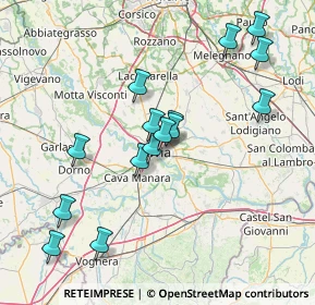 Mappa Via Adeodato Ressi, 27100 Pavia PV, Italia (14.78133)