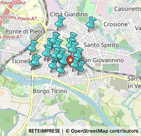 Mappa Via Adeodato Ressi, 27100 Pavia PV, Italia (0.6145)