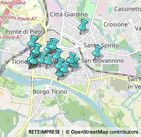 Mappa Via Adeodato Ressi, 27100 Pavia PV, Italia (0.745)