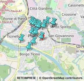 Mappa Via Adeodato Ressi, 27100 Pavia PV, Italia (0.6285)