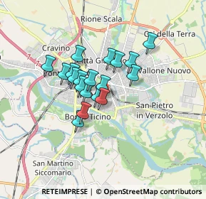 Mappa Via Adeodato Ressi, 27100 Pavia PV, Italia (1.19211)
