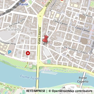 Mappa Via Guglielmo Oberdan, 25, 27100 Pavia, Pavia (Lombardia)