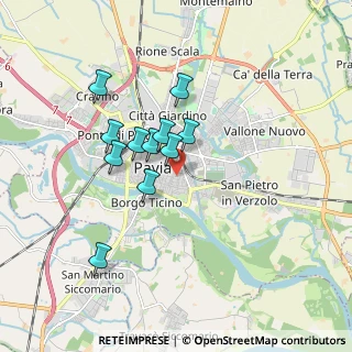 Mappa Via Francesco Maggi, 27100 Pavia PV, Italia (1.40727)