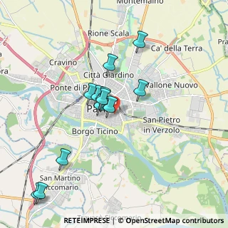 Mappa Via Francesco Maggi, 27100 Pavia PV, Italia (1.73917)