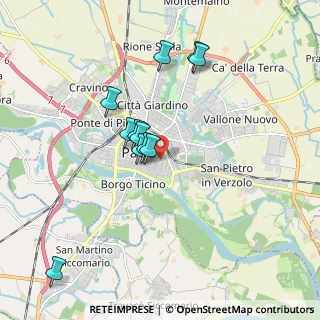 Mappa Via Francesco Maggi, 27100 Pavia PV, Italia (1.61727)