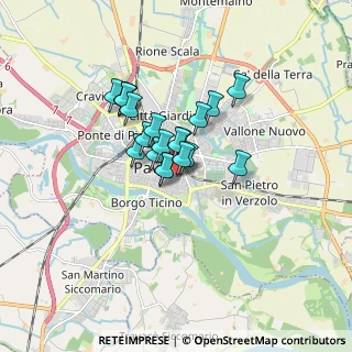 Mappa Via Francesco Maggi, 27100 Pavia PV, Italia (1.102)