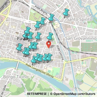 Mappa Via Francesco Maggi, 27100 Pavia PV, Italia (0.4765)