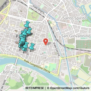 Mappa Via Francesco Maggi, 27100 Pavia PV, Italia (0.553)