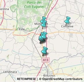 Mappa Viale del Commercio, 35047 Solesino PD, Italia (3.38)