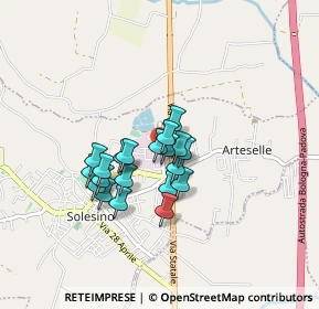 Mappa Viale del Commercio, 35047 Solesino PD, Italia (0.6)