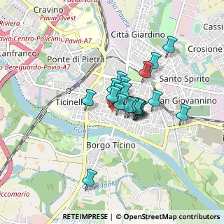 Mappa Via Cardinale Riboldi, 27100 Pavia PV, Italia (0.572)