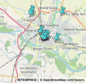 Mappa Via Cardano, 27100 Pavia PV, Italia (0.95333)