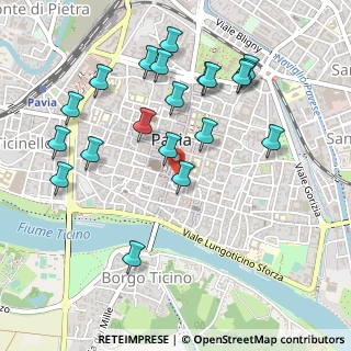 Mappa Via Volturno, 27100 Pavia PV, Italia (0.531)