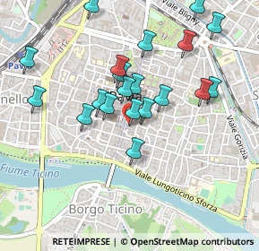 Mappa Vicolo Tre Re, 27100 Pavia PV, Italia (0.45)