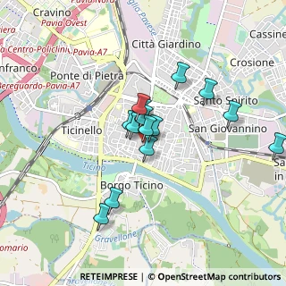 Mappa Via Volturno, 27100 Pavia PV, Italia (0.68429)