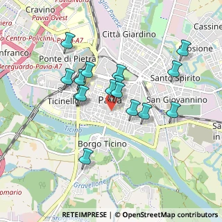 Mappa Via Volturno, 27100 Pavia PV, Italia (0.79875)