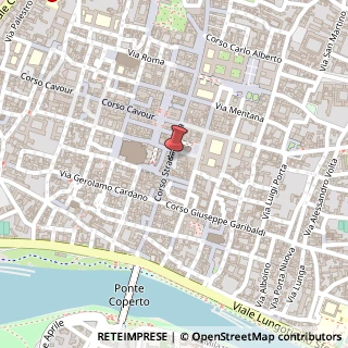 Mappa Corso Strada Nuova, 37, 27100 Pavia, Pavia (Lombardia)