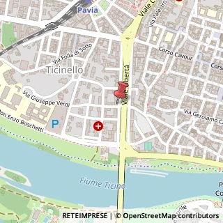 Mappa Viale della Libertà, 51, 27100 Pavia, Pavia (Lombardia)