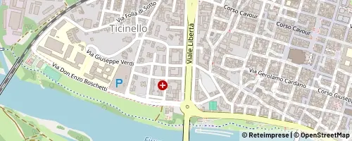 Mappa Pavia