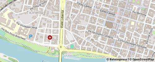 Mappa Pavia