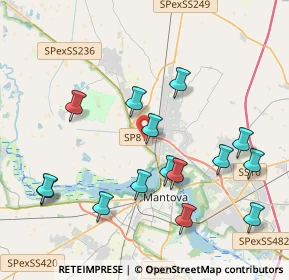 Mappa Via Guastalla, 46100 Mantova MN, Italia (4.302)