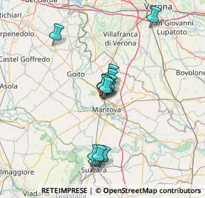 Mappa Via Guastalla, 46100 Mantova MN, Italia (11.07692)