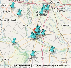 Mappa Via Guastalla, 46100 Mantova MN, Italia (14.23786)