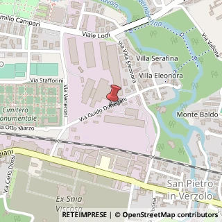 Mappa Via Donegani, 7, 27100 Pavia, Pavia (Lombardia)
