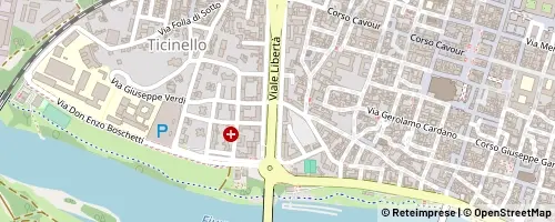 Mappa Pavia