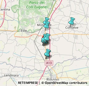 Mappa Viale dell' Industria, 35047 Solesino PD, Italia (3.36909)