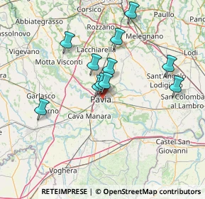 Mappa Via Alessandro Volta, 27100 Pavia PV, Italia (12.61182)