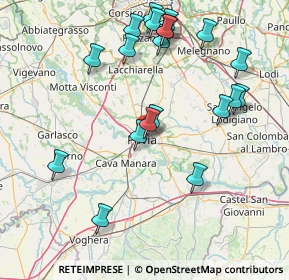 Mappa Via Alessandro Volta, 27100 Pavia PV, Italia (17.3735)