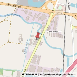 Mappa Via Torino, 42/F, 10088 Volpiano, Torino (Piemonte)