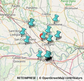 Mappa Via Adda, 26841 Casalpusterlengo LO, Italia (12.2005)