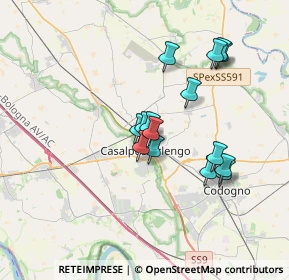 Mappa Via Adda, 26841 Casalpusterlengo LO, Italia (2.96267)