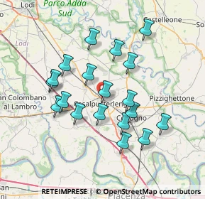 Mappa Via Adda, 26841 Casalpusterlengo LO, Italia (6.60895)