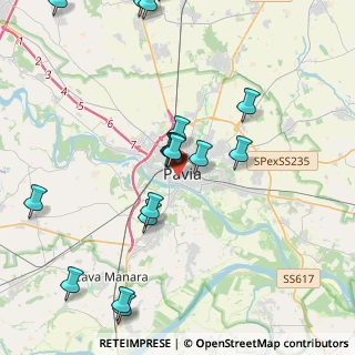 Mappa Via Filippo Cossa, 27100 Pavia PV, Italia (4.6)
