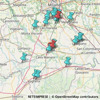 Mappa Via Garavaglia, 27100 Pavia PV, Italia (17.486)